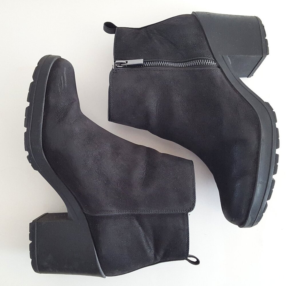 Chunky Heel Platform Bootie 3" Heel  *PLS READ*